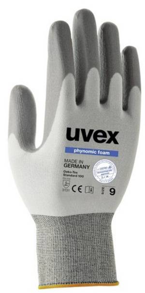 Montage Nylon Handschuh uvex phynomic foam Größe L/9 Montage Nylon Handschuh uvex phynomic foam Größe L/9